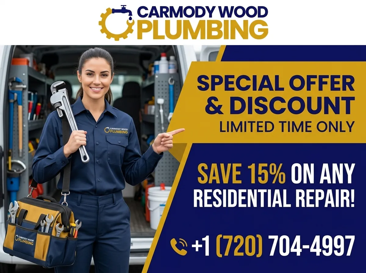 Special offer residential plumbing repair Lakewood CO