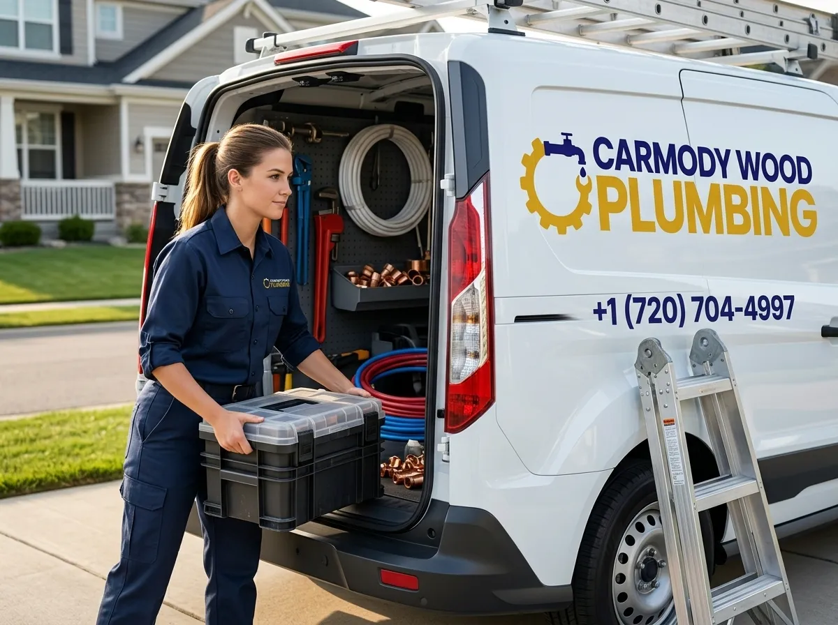 Fully equipped plumbing service vans in Lakewood CO