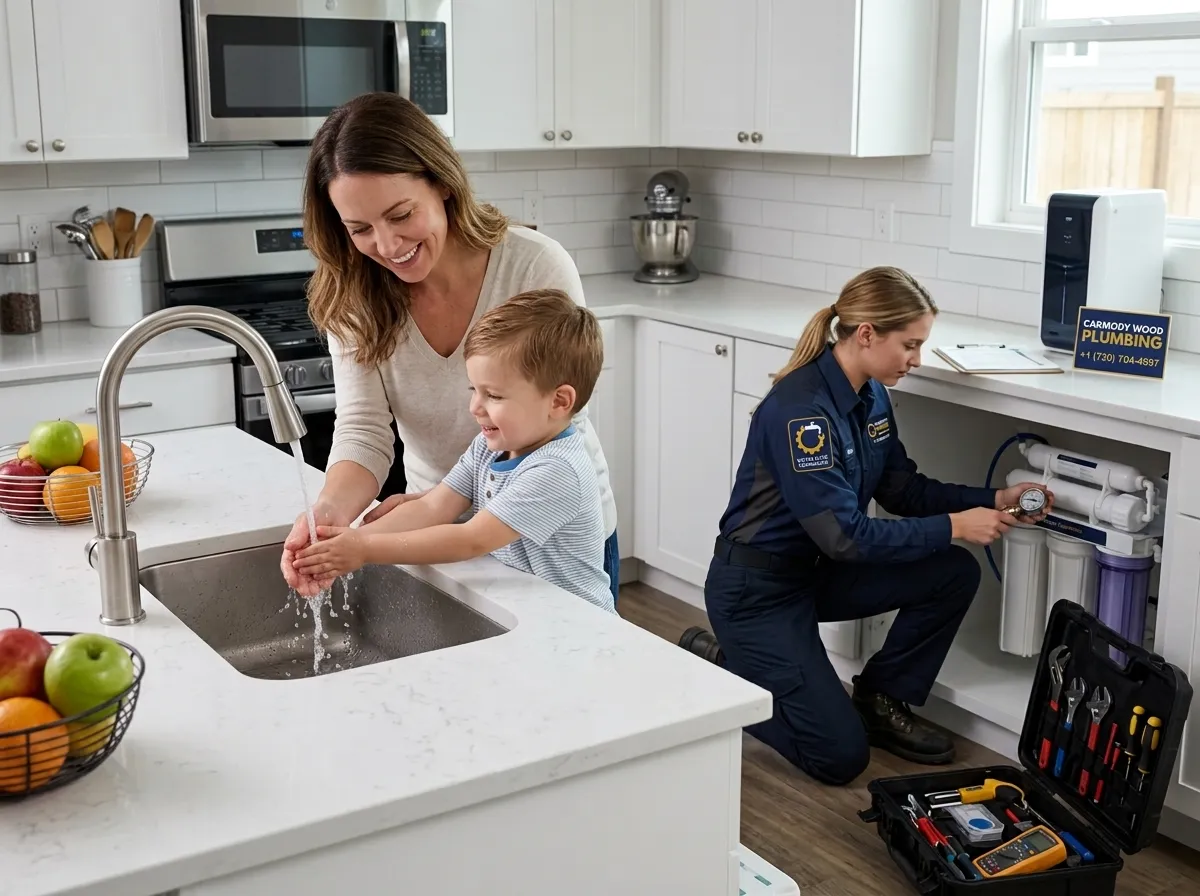 Residential water filtration RO system services Lakewood CO